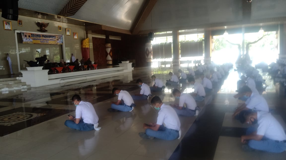 Lamteng Lakukan Seleksi Paskibraka