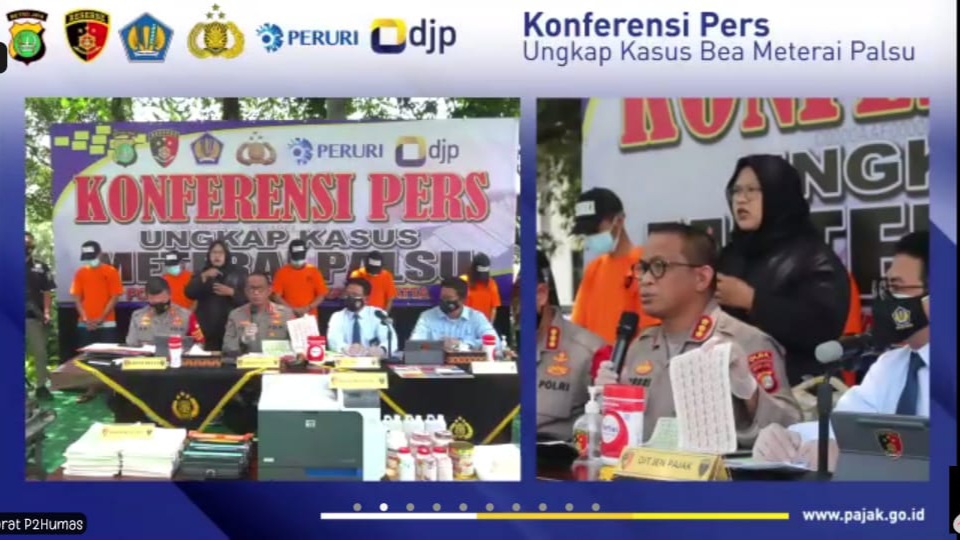 Meterai Palsu Senilai Rp37 Miliar Terungkap, Begini Imbauan Ditjen Pajak