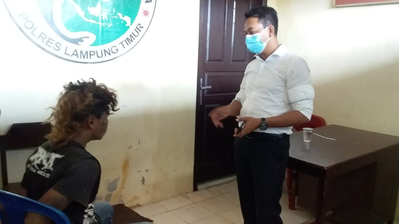 Bawa Sabu-Sabu, Pengamen Bertato Diamankan Polres Lamtim