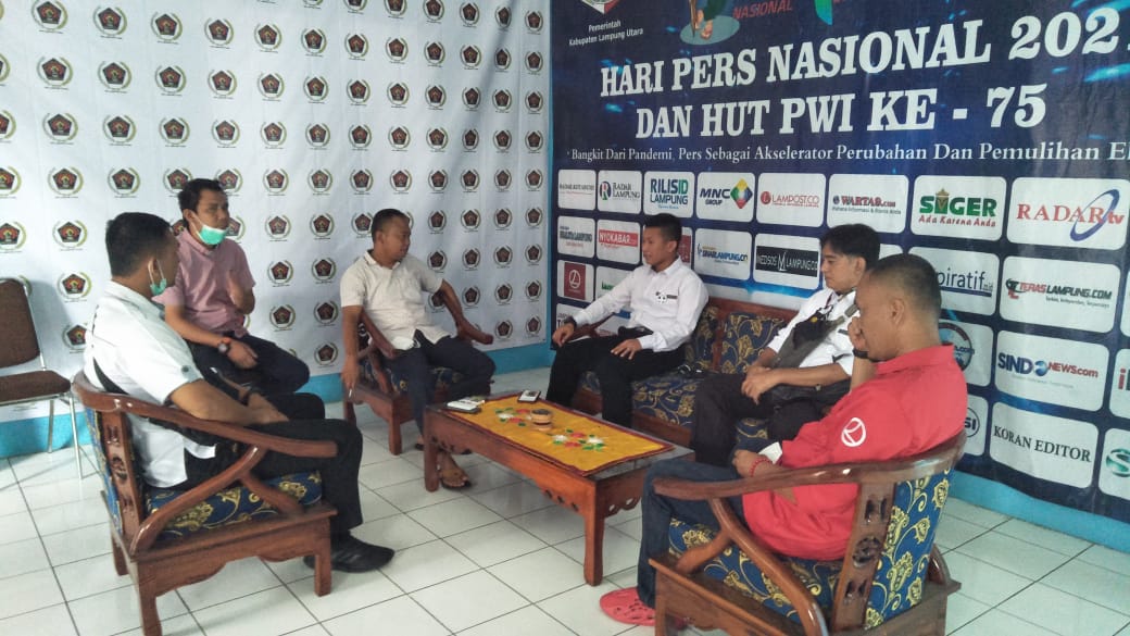 Bangun Sinergitas, Kasat Intelkam Kunjungi Sekretariat PWI
