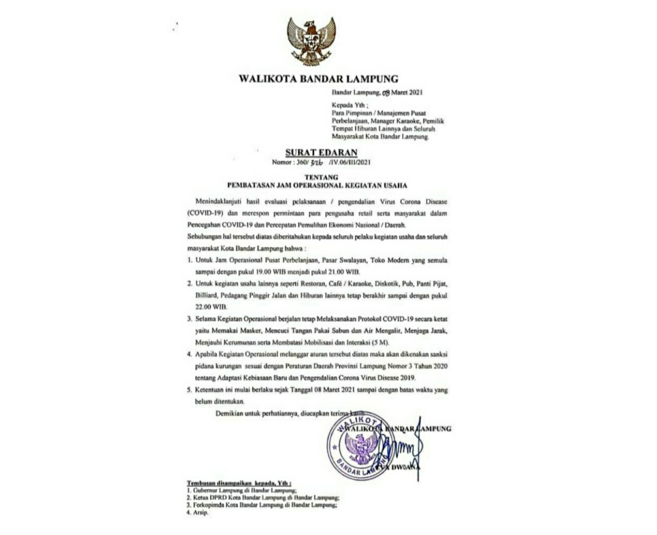 Mulai Hari Ini, Mal dan Minimarket Boleh Beroperasi Hingga Pukul 21.00 WIB