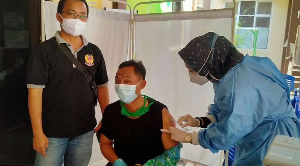 Atlet dan Pengurus Cabor Dapat Vaksin Covid-19