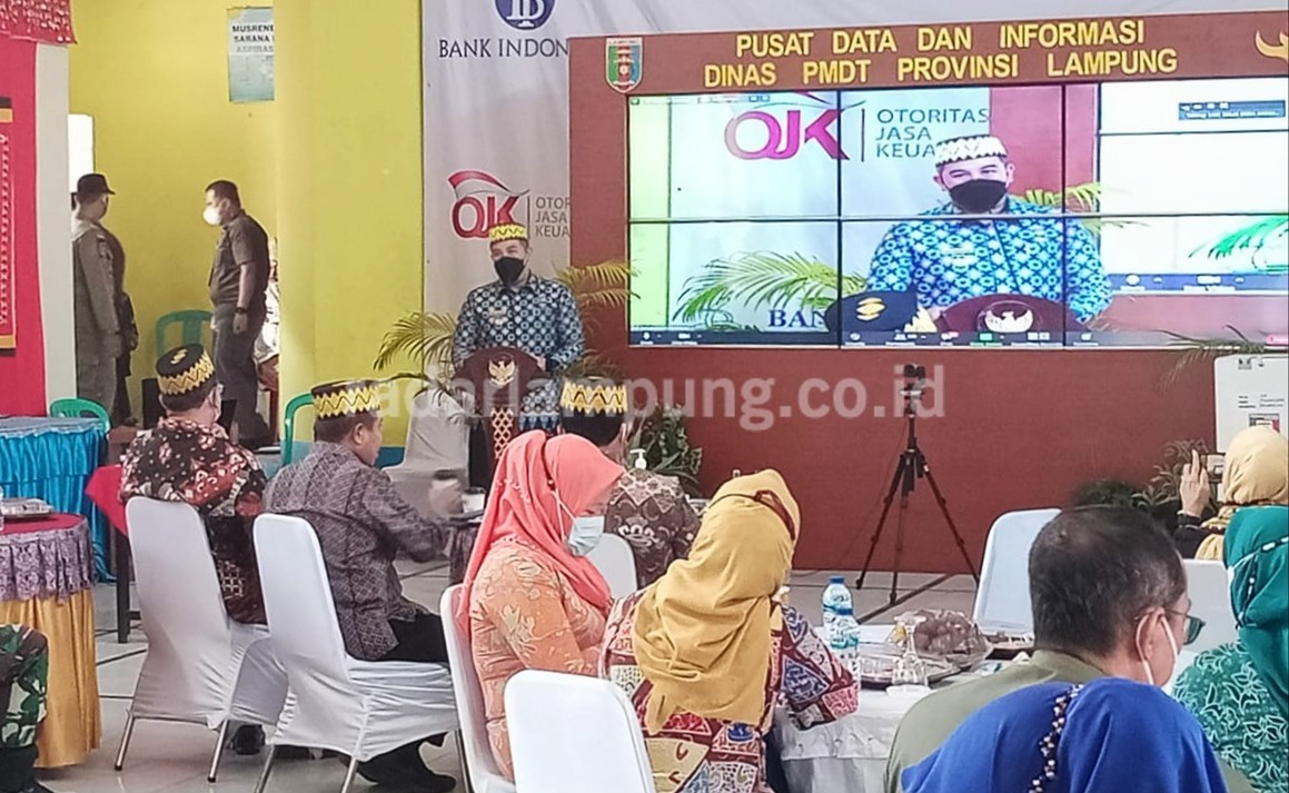 Apresiasi untuk Gubernur, Jadikan Desa Hanura Prototipe Smart Village