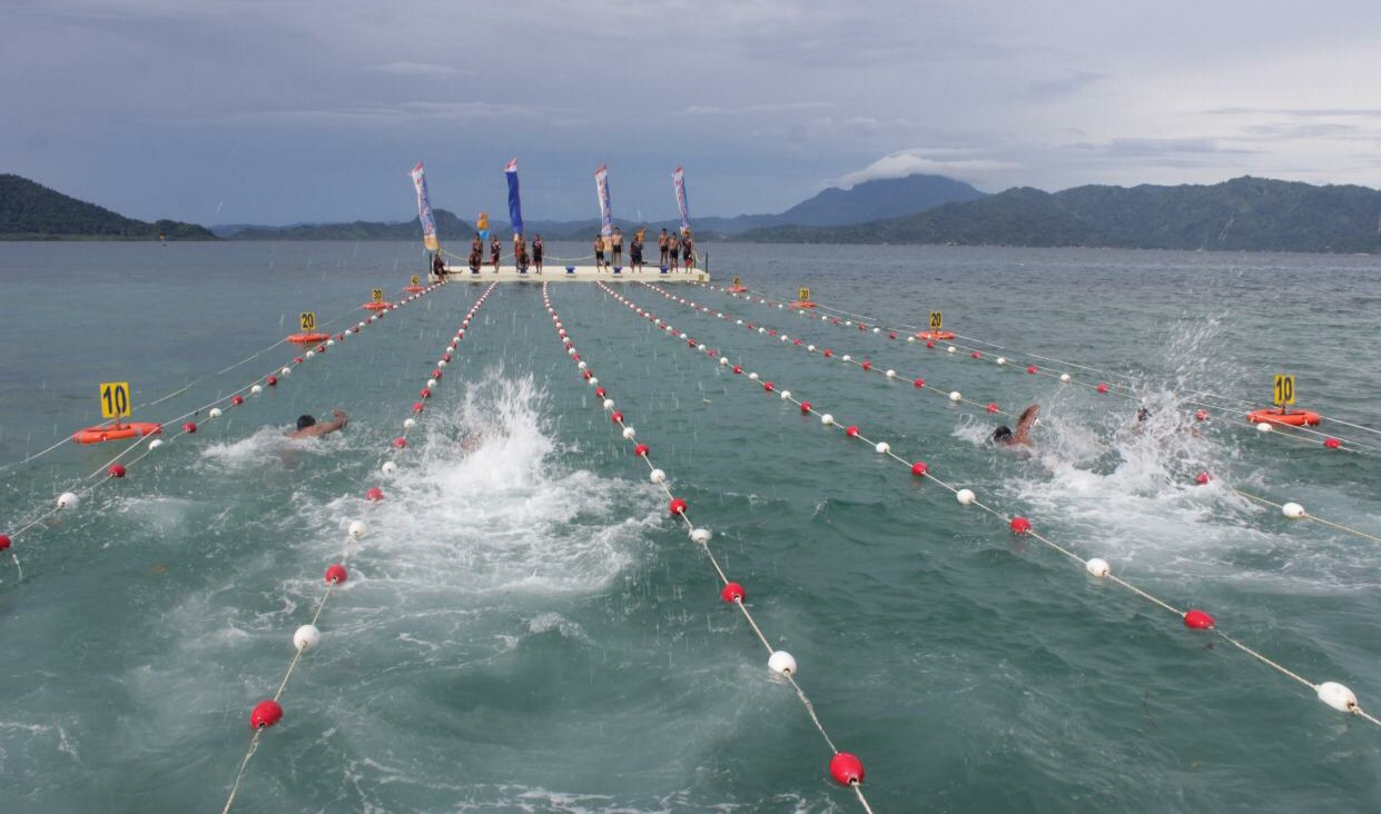 Yonif 7 Marinir Buat Kolam Renang Laut Pertama di Indonesia