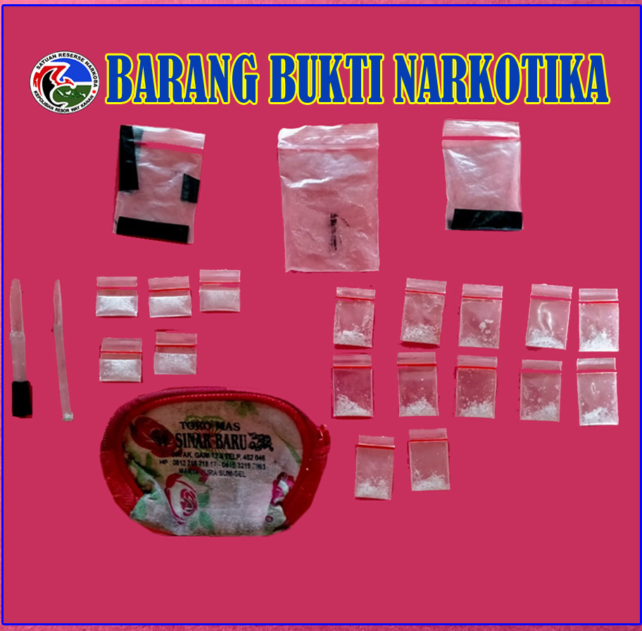 Polisi Amankan Tersangka Pengedar Sabu