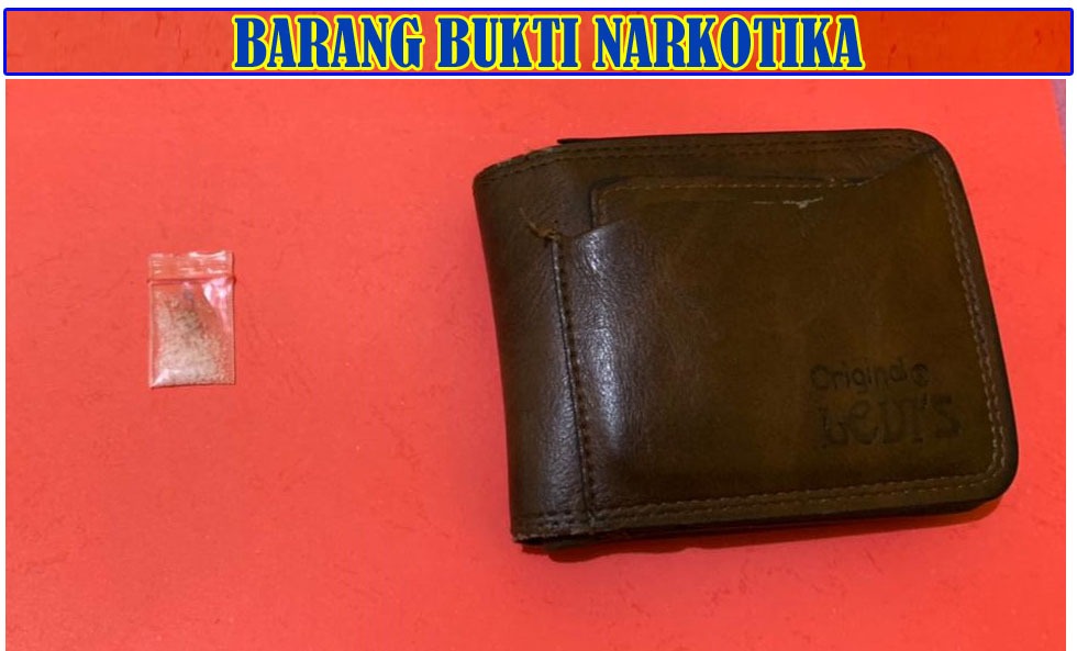 Gerak-Gerik Mencurigakan, Ternyata Pria Ini Bawa Narkoba