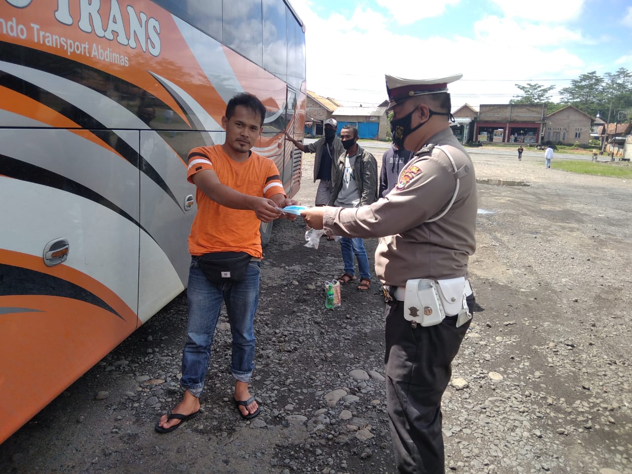 Satlantas Polres Waykanan Gelar Operasi Yustisi