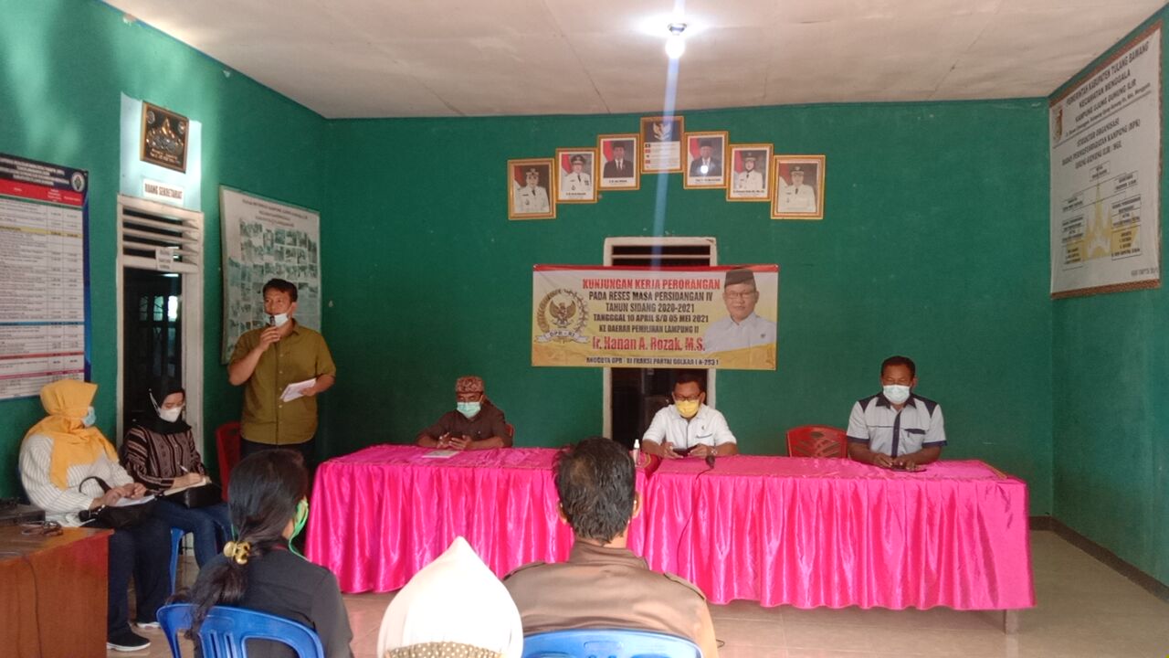 Anggota DPR RI Kenalkan Kartu Petani Berjaya di Tuba