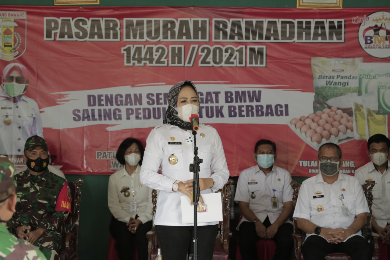 Pemkab Tuba Gelar Pasar Murah di Lima Kecamatan