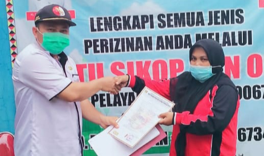 DPMPTSP Tanggamus Gelar Perikat Ratu di Semaka