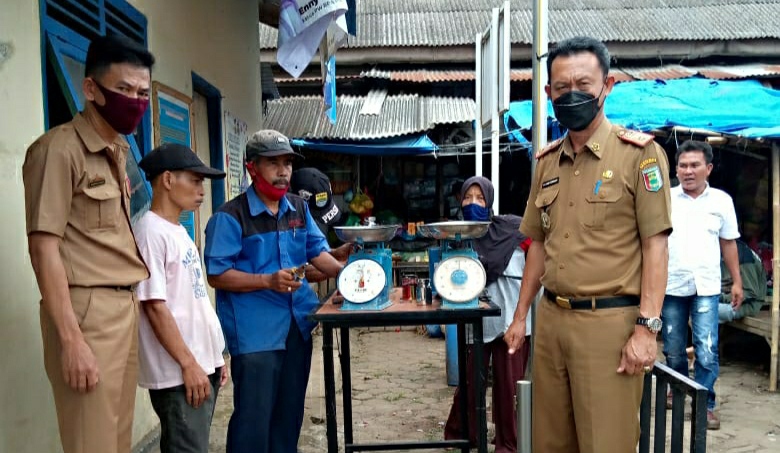 Disperindag Pesawaran Tera Ulang UTTP 29 Pasar Rakyat
