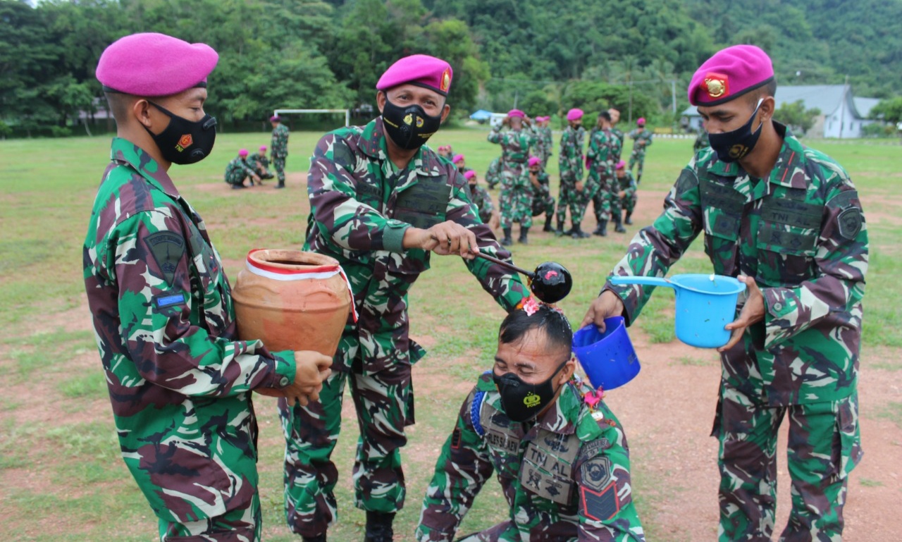 Selamat! 40 Prajurit Yonif 9 Naik Pangkat