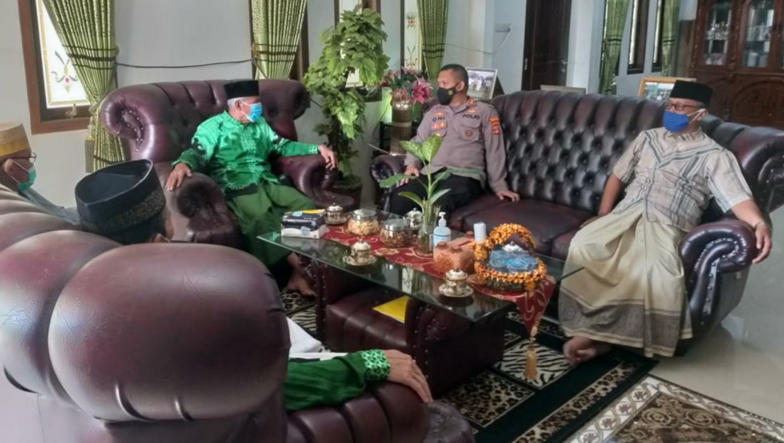 Kapolres Tanggamus Silaturahmi Dengan Tokoh Agama, Bahas Kamtibmas Jelang Ramadan