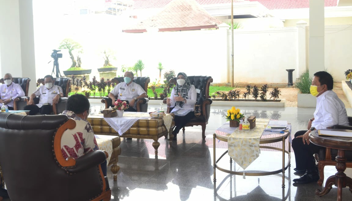 Bupati Tanggamus Hadiri Audiensi Gubernur Dengan Pertamina, Bahas Percepatan KIT