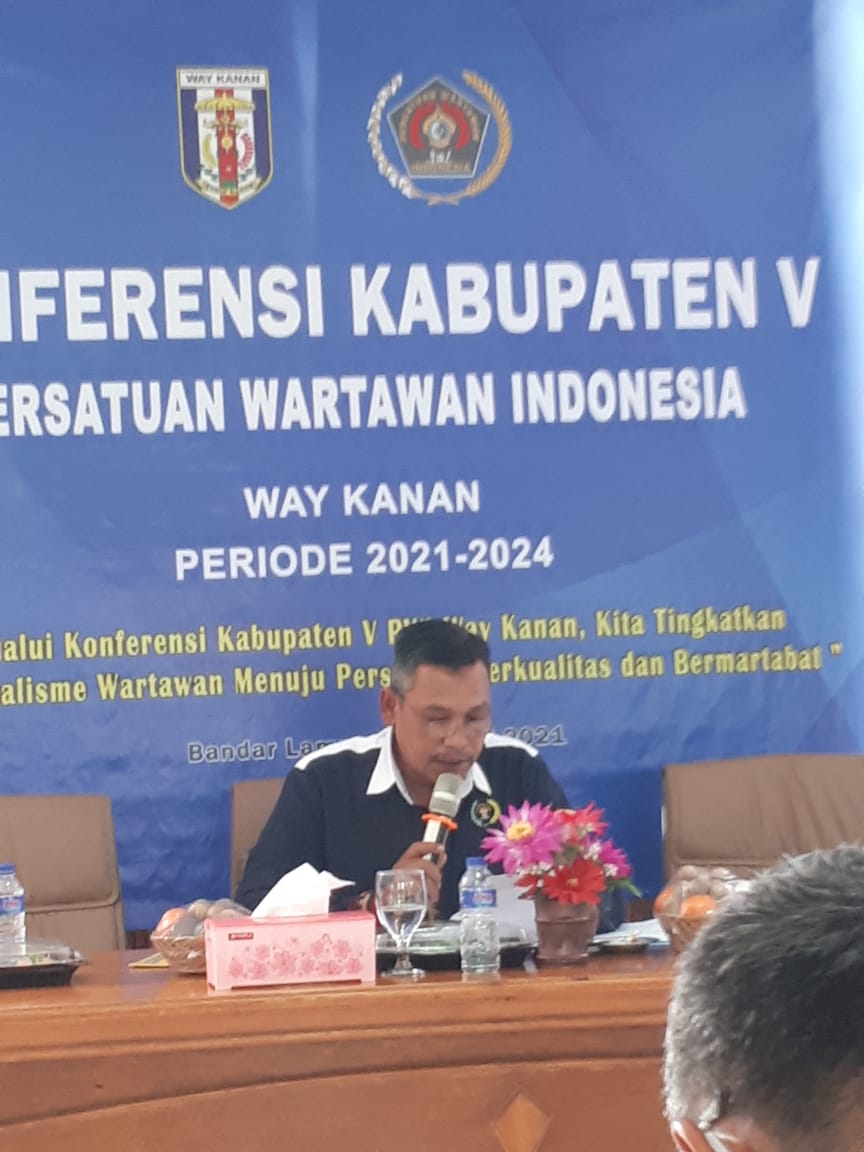 PWI Waykanan Gelar Konferkab