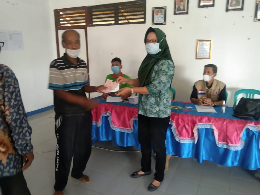 Hamdalah, 87 KPM di Kampung Ini Terima BLT Dana Desa