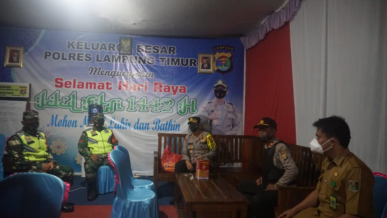 Jelang Iedul Fitri, Polres Lamtim Gelar Patroli Skala Besar