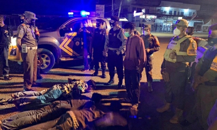 Masih Bandel, Puluhan Warga Terjaring Langgar Prokes