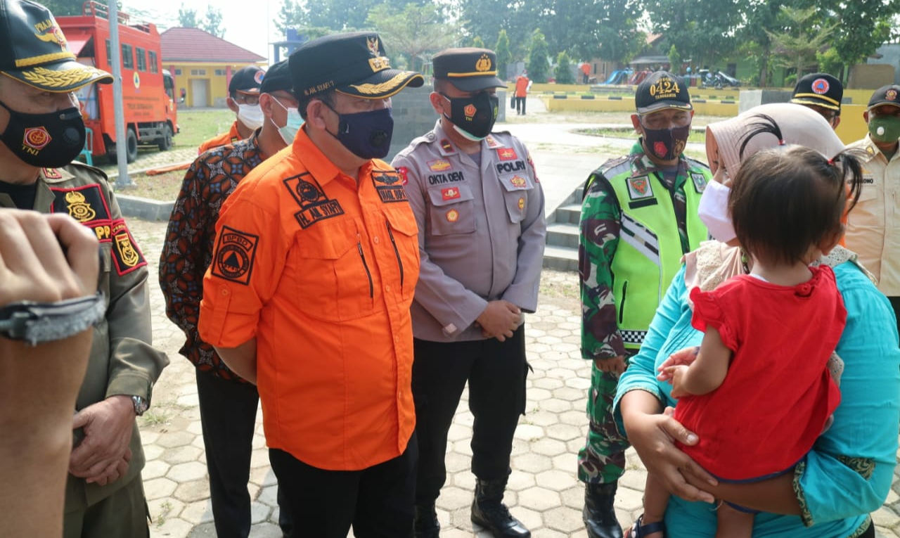 Wabup Pantau Posko Penyekatan di Rest Area Pugung