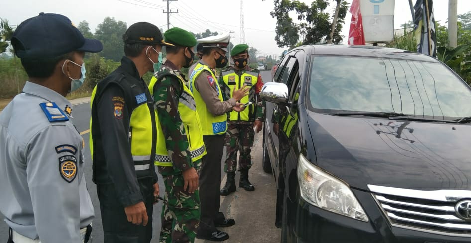 Kodim 0429/Lamtim Turun Amankan Perayaan Idul Fitri