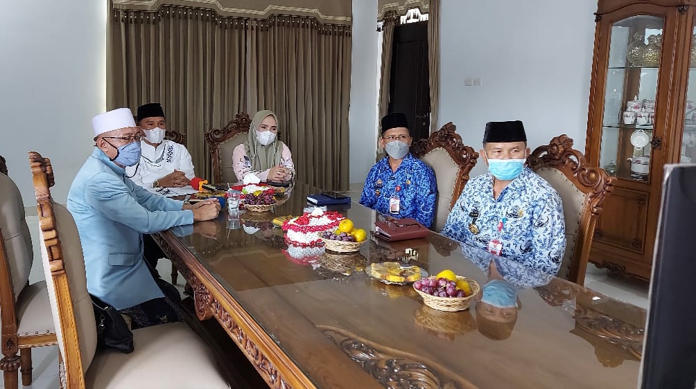 Pemkab Lambar Gelar Halal Bihalal Secara Virtual