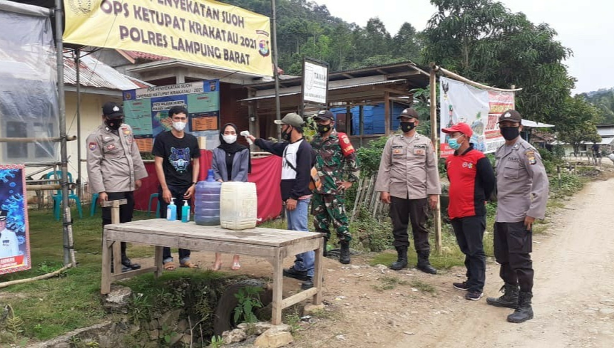 Data Satgas Covid-19, Ratusan Pemudik Lintasi Perbatasan Suoh-Tanggamus