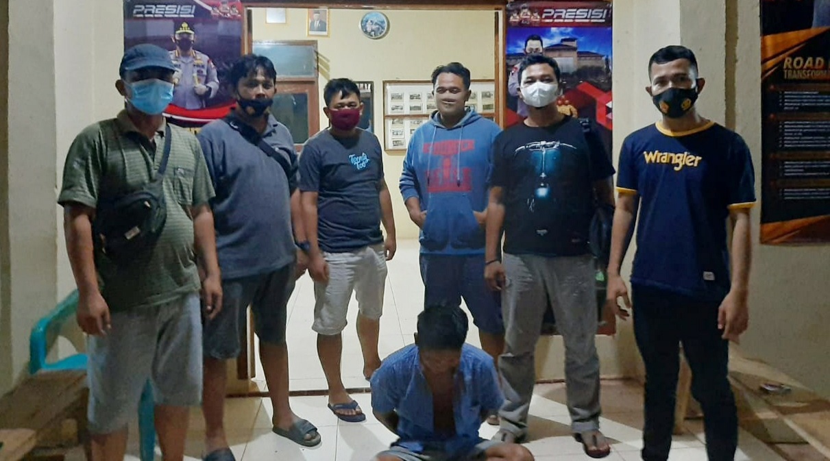 Gasak Peralatan Rekan, Petambak Ditangkap