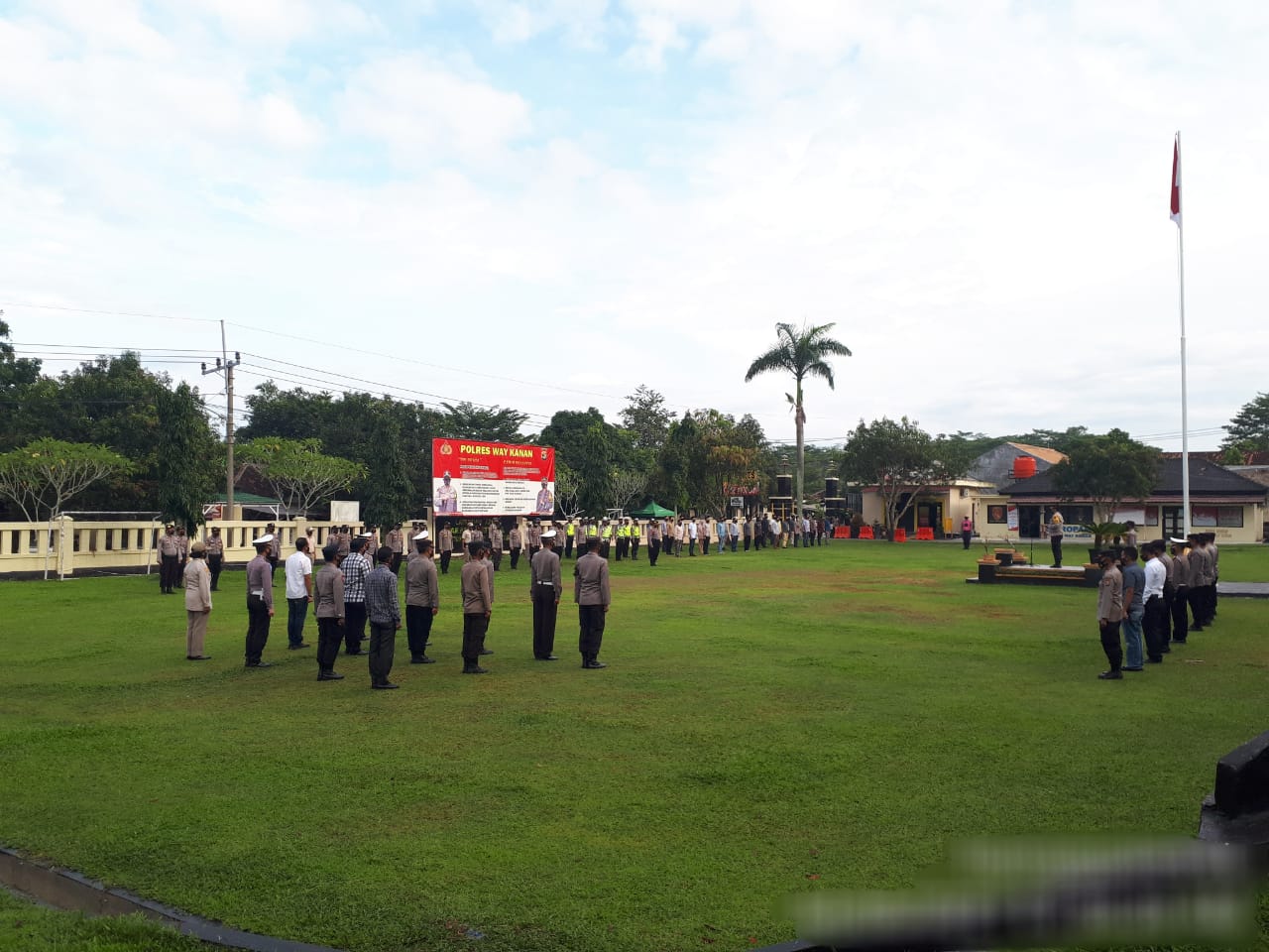 Way Kanan Zona Oranye, Kapolres : PPKM Harus Sampai ke Tingkat RT !