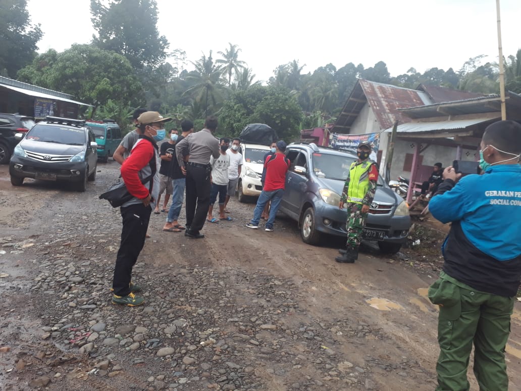 Satgas Covid-19 Suoh Pastikan Tak Ada Pemudik Lolos Pemeriksaan