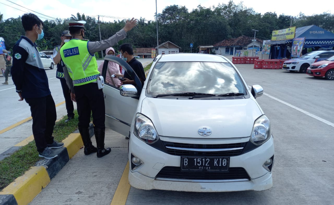 Sudah 45 Kendaraan Diminta Putar Balik di Mesuji