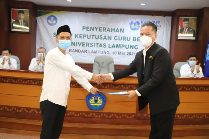2022, Unila Target Ada 100 Guru Besar
