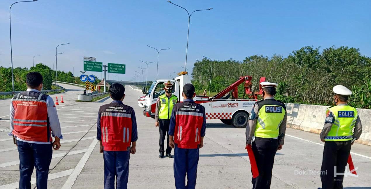 Jelang Idul Fitri 1442 H, 400 Ribu Lebih Kendaraan Lintasi Jalan Tol Trans Sumatera