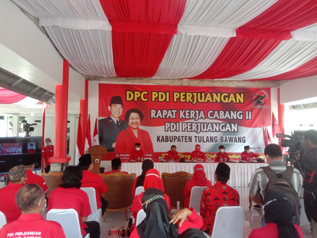 Gelar Rakercab II, Ini Pesan Ketua DPC PDIP Tuba untuk Kader PAC