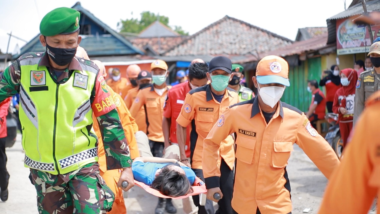 7 Kecamatan Rawan Banjir, Pemkab Tuba Gelar Simulasi Penanganan