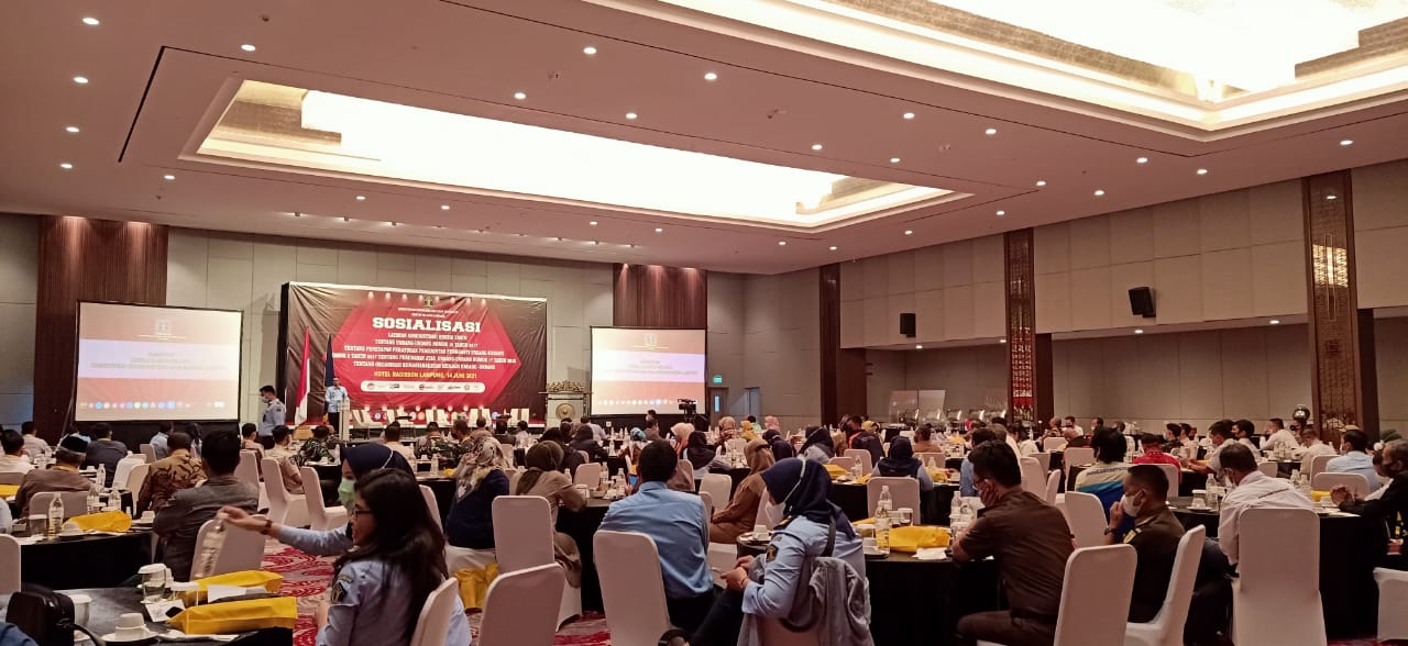 Kemenkumham Lampung Gelar Sosialisasi Perubahan Undang-undang tentang Ormas