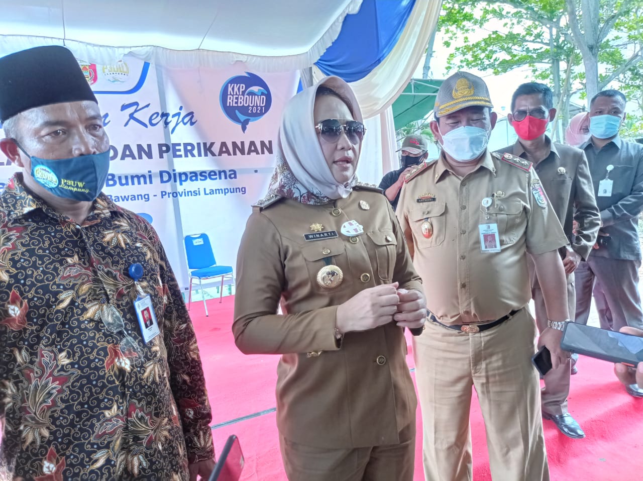 Usai Dialog dengan KKP, Bupati Winarti Berharap Petambak Semakin Maju dan Sejahtera
