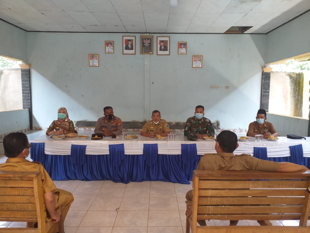Penyebaran Covid-19 Lamtim Meningkat, Forkopimcam Melinting Gelar Evaluasi PPKM