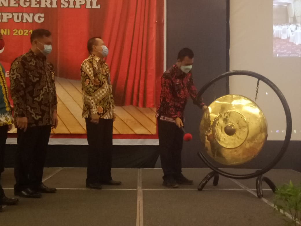 Kanwil Kemenkumham Lampung Sosialisasi Layanan AHU Tentang Pembinaan PPNS Provinsi Lampung