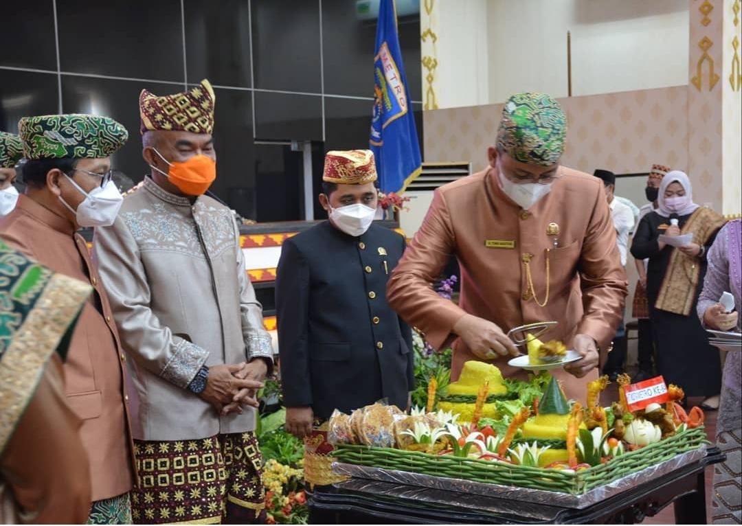 DPRD Gelar Paripurna HUT ke-84 Kota Metro
