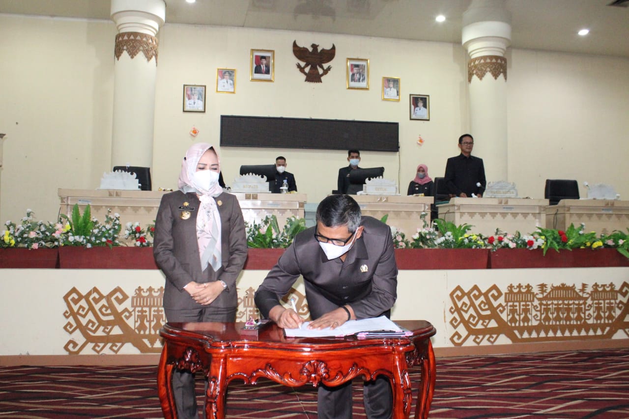 Tok! DPRD Tuba Setujui APBD Perubahan 2021 Rp1,3 T