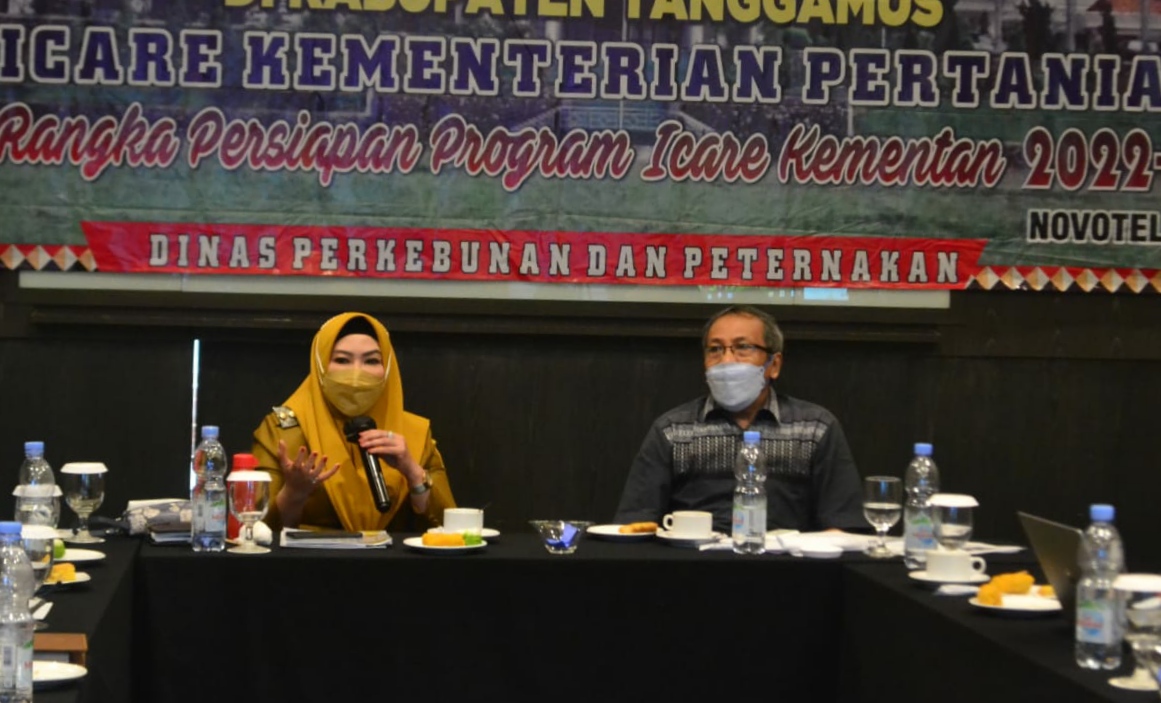 Bupati Tanggamus dan Tim Kementan Bedah Program I-CARE