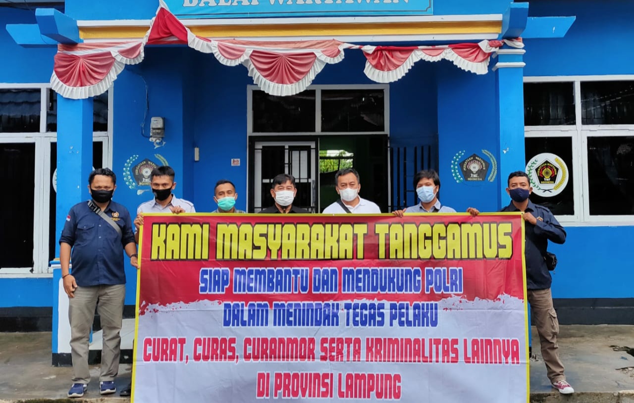 PWI Tanggamus Siap Mendukung Polri Berantas C3