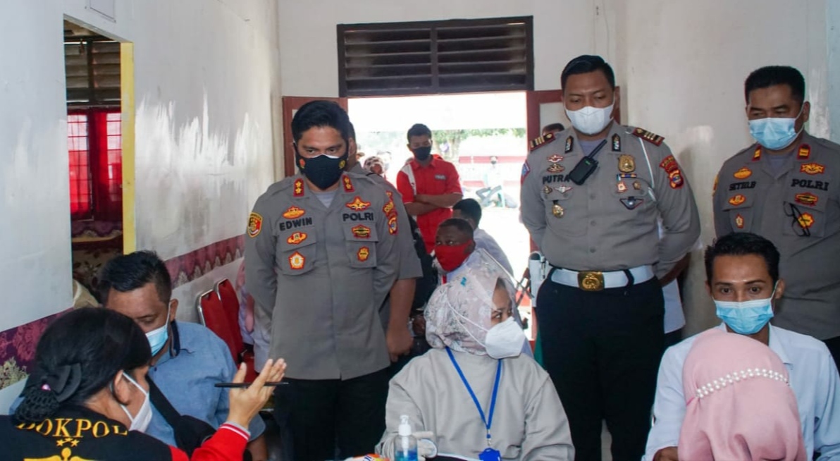 Polres Lamsel Siapkan 15.000 Vaksin, Sasar Empat Kecamatan