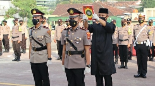 Jabatan Kasatlantas Diserahterimakan
