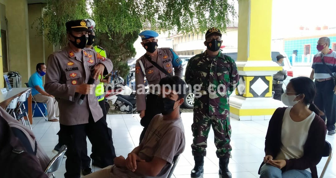 Delapan Titik Vaksinasi Massal di Pringsewu