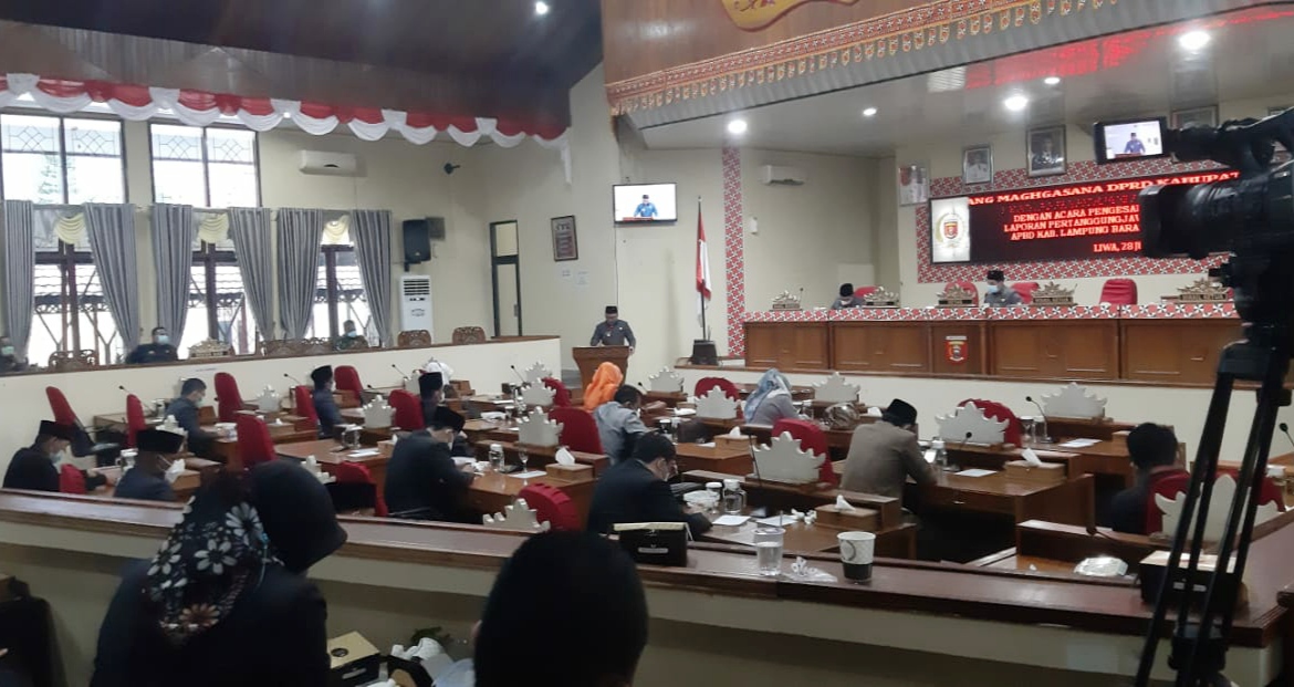Sempat Muncul, Dua Pimpinan DPRD Lambar \