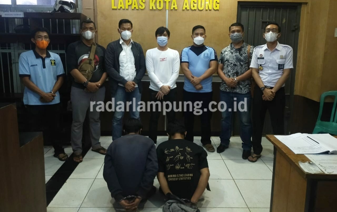 Digagalkan, Penyelundupan Otak-otak Campur Sabu ke Lapas Kotaagung