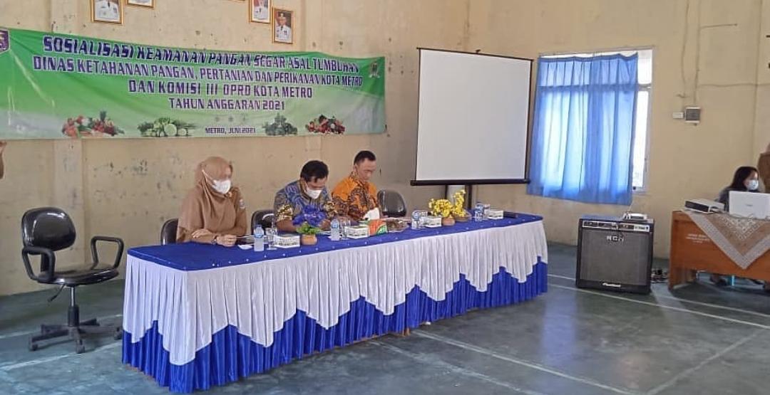 Komisi III Bersama DKP3 Sosialisasikan Kemanan Pangan