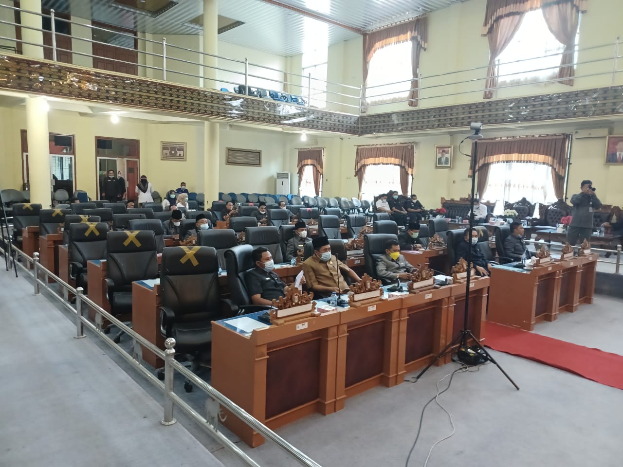 DPRD Lamtim Tunda Rapat Paripurna Penyampaian KUA dan PPAS APBDP, Ini Pernyebabnya