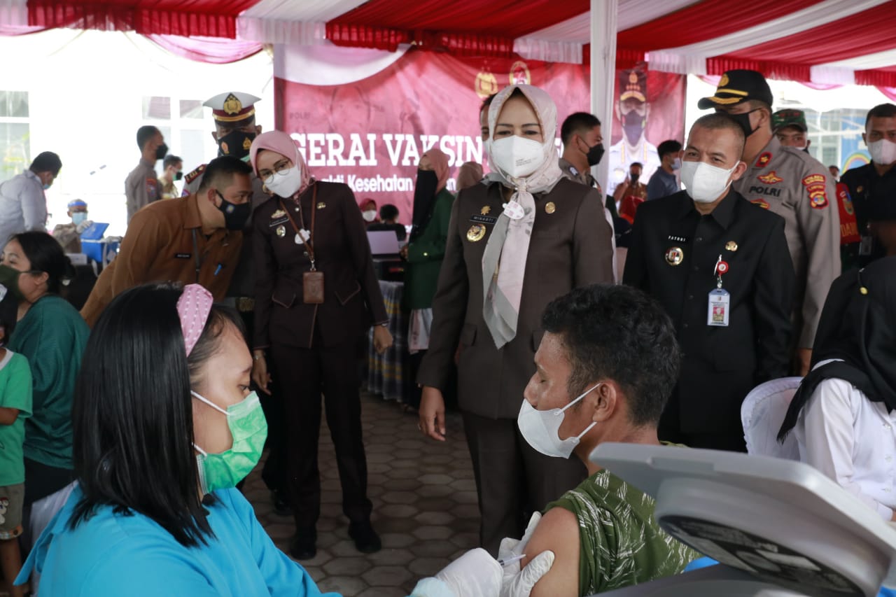 Belasan Ribu Warga Tuba Telah Divaksin Covid-19
